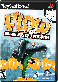 Flow Urban Dance Uprising PAL Playstation 2 PAL box art